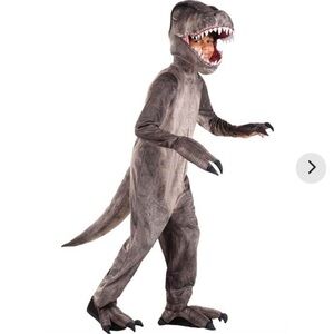 Kids Dinosaur T-Rex Costume - Brown